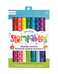 Stampables Double Ended Brush & Stamp Markers