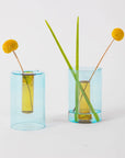 Reversible Glass Vase
