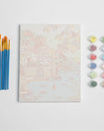 Atrani Lemons Mini Paint by Numbers Kit