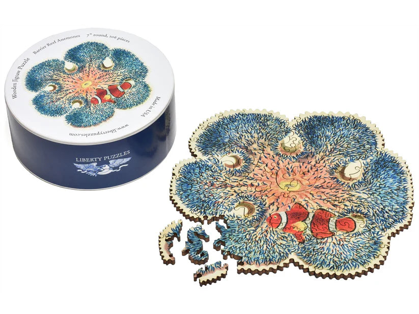 Barrier Reef Anemone Wooden Puzzle