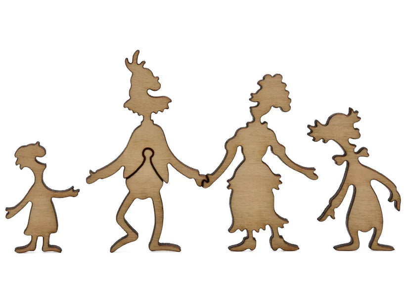 Every Who Down in Who-ville Wooden Puzzle