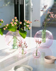 Glass Bubble Vase