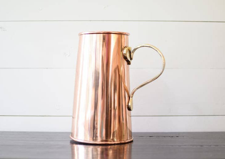 Copper Water Pitcher