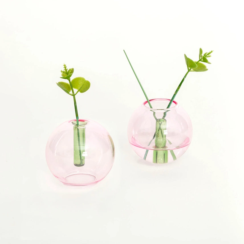 Glass Bubble Vase