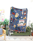 Italian for Dinner Tapestry Blanket