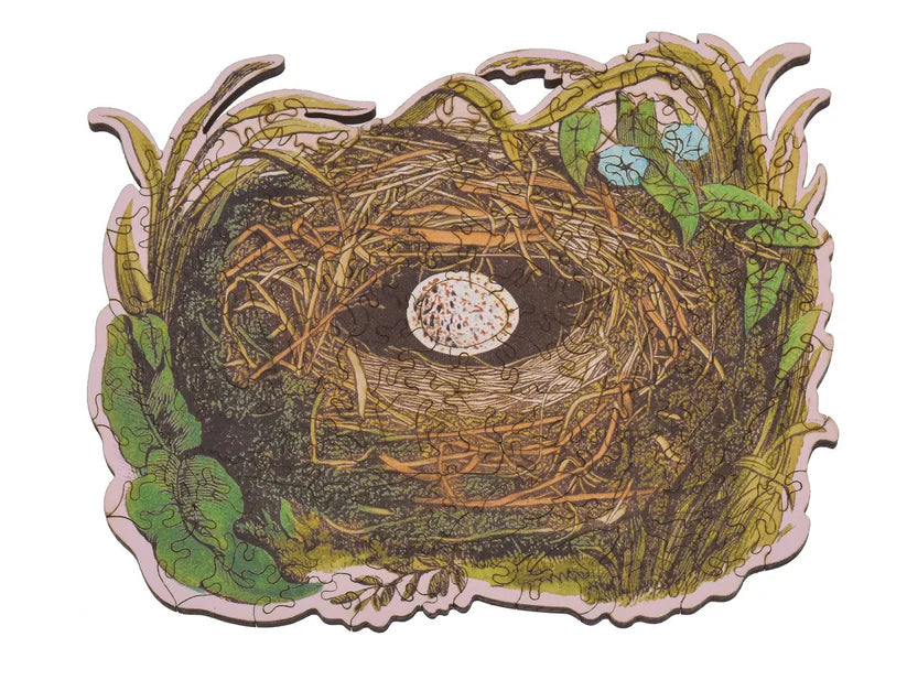 Bird's Nest Wooden Puzzle