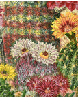 Cactus Flowers Wooden Puzzle