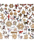 Christmas Village Wooden Puzzle