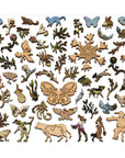 A Cottage Garden with Chickens Wooden Puzzle