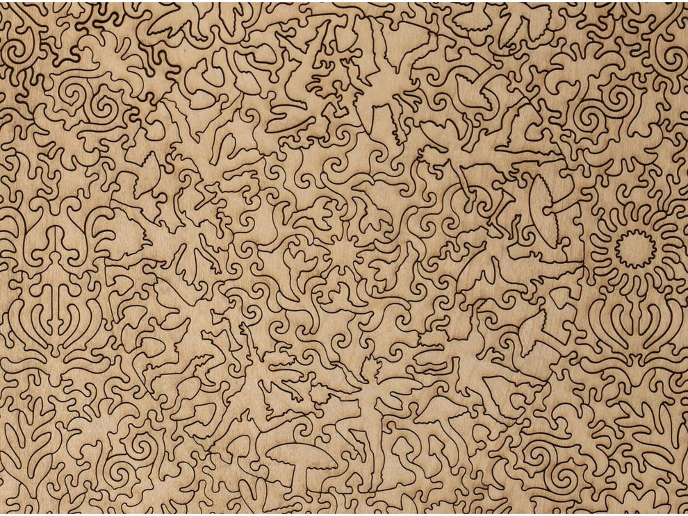 Dance of Spring Wooden Puzzle