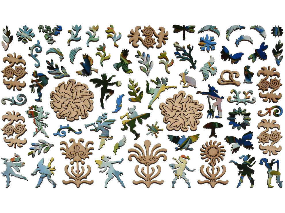 Dance of Spring Wooden Puzzle
