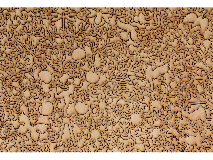 The Garden of Les Mathurins Wooden Puzzle