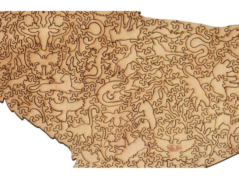 Lion Wooden Puzzle