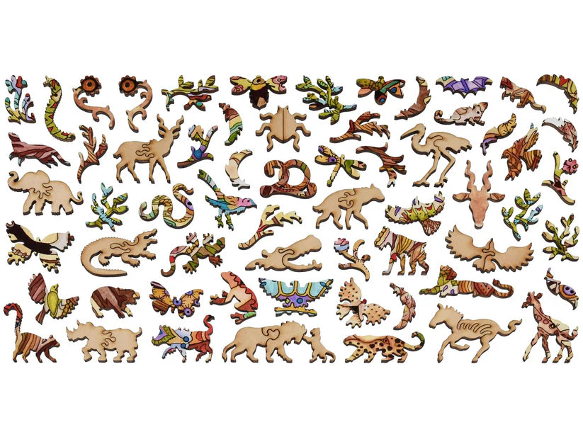 Lion Wooden Puzzle