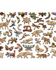 Lion Wooden Puzzle