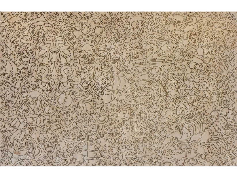 Ocean Life Wooden Puzzle
