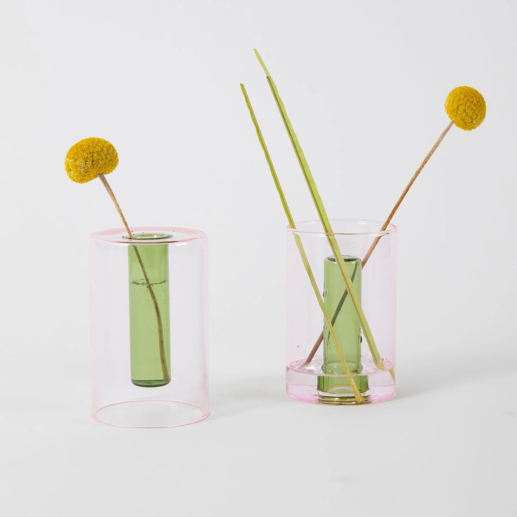 Reversible Glass Vase