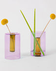 Reversible Glass Vase