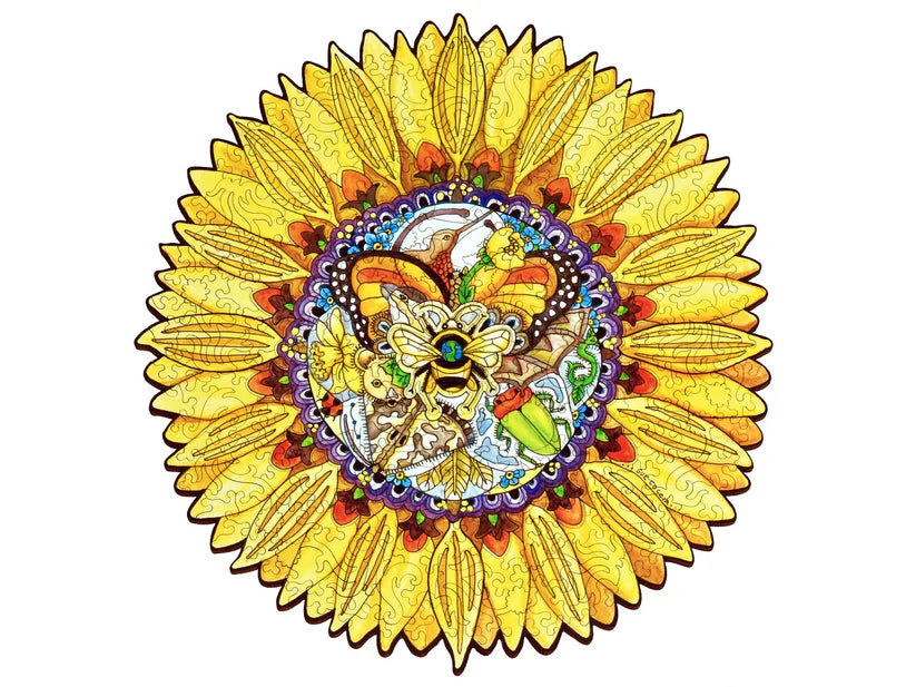 Sunflower Wooden Puzzle