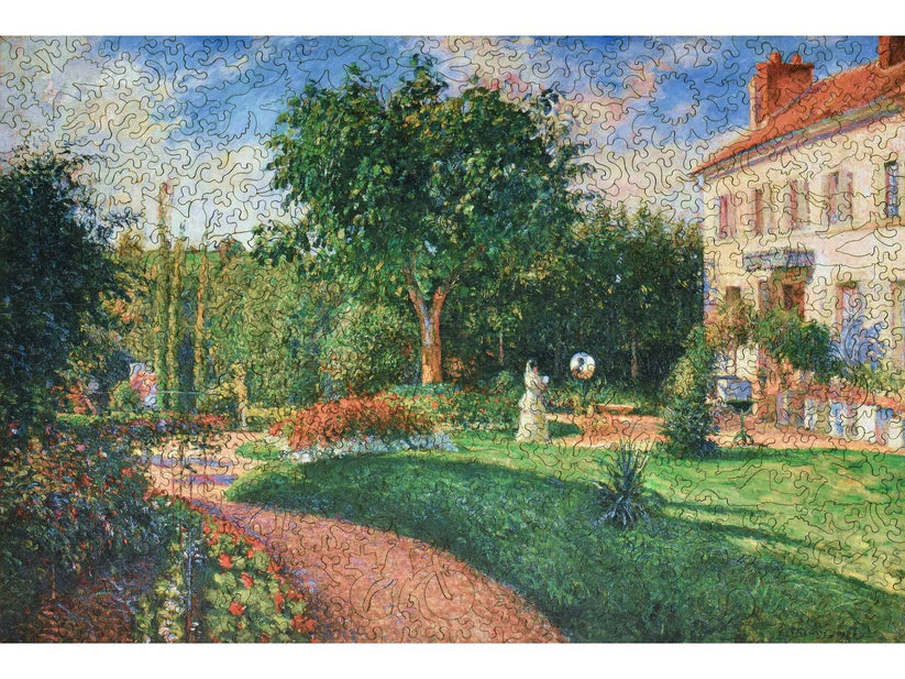 The Garden of Les Mathurins Wooden Puzzle