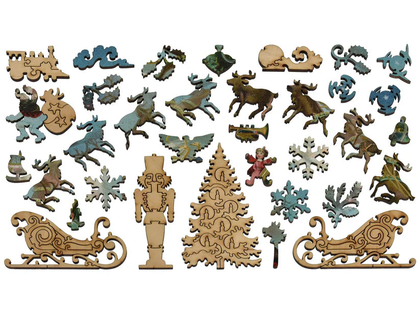 What Santa Claus Brings Wooden Puzzle