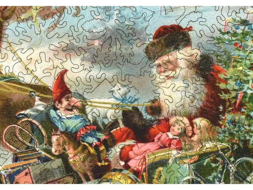 What Santa Claus Brings Wooden Puzzle