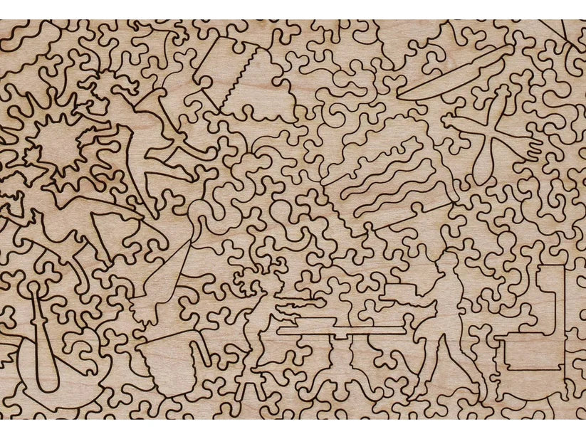 Who Wants Cake Wooden Puzzle