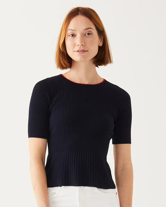 Acton Rib Knit Top