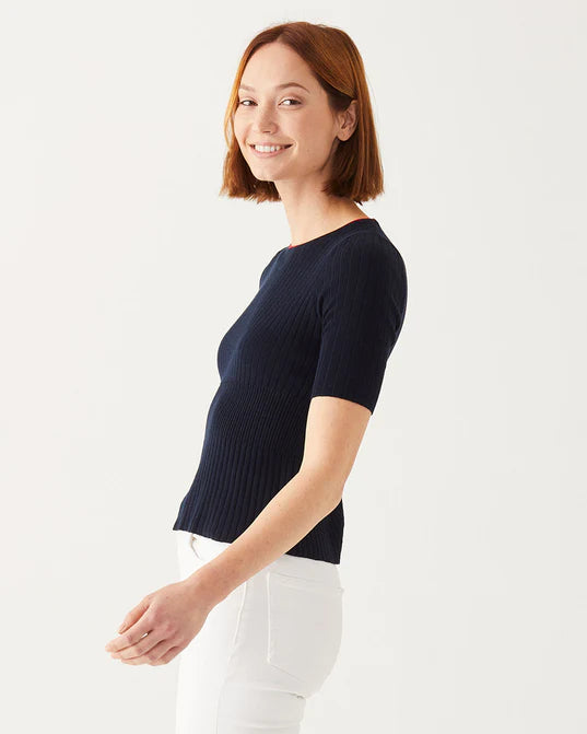 Acton Rib Knit Top