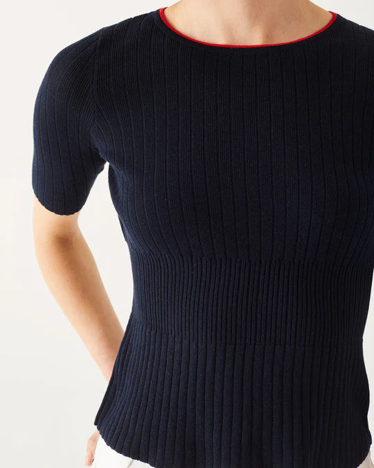 Acton Rib Knit Top
