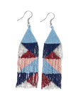 Brittany Beaded Fringe Earrings
