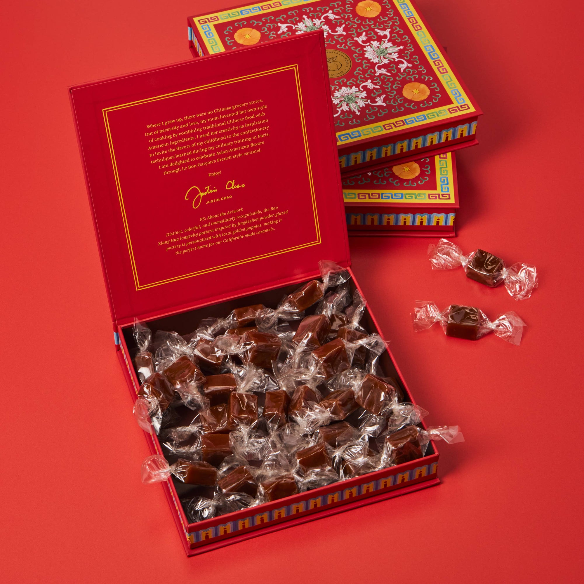 Dirty Chai Caramels in Gift Box