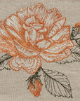 Paradise Garden Embroidered Cocktail Napkin Set