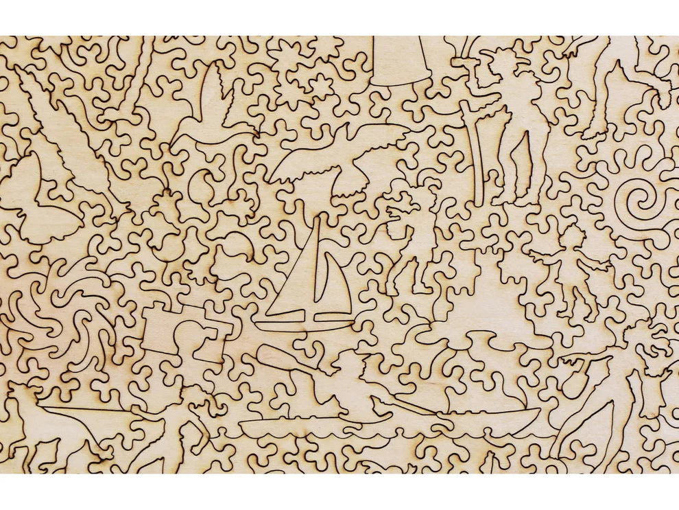 Capo di Noli Wooden Puzzle