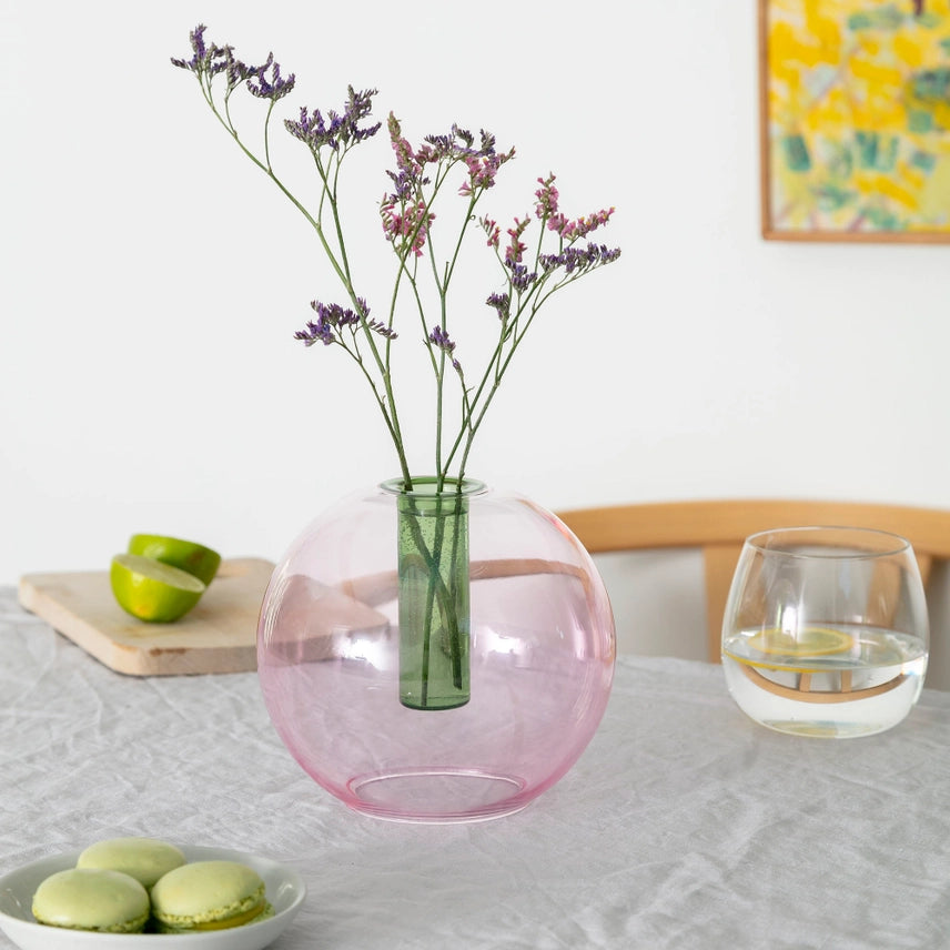 Glass Bubble Vase