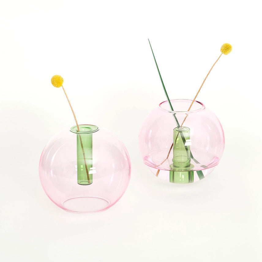 Glass Bubble Vase