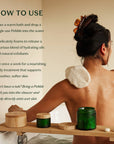 Daily Pebble | Deep Moisturizing Solid Bath & Shower Oil