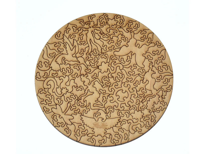 Giant Moonflower Wooden Puzzle