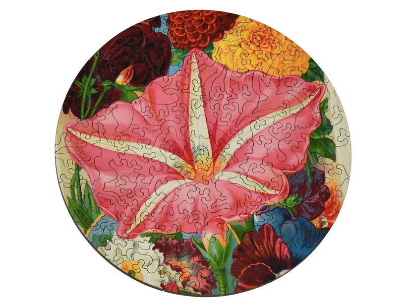 Giant Moonflower Wooden Puzzle