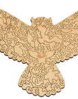 Baby Great Horned Owl Wooden Puzzle