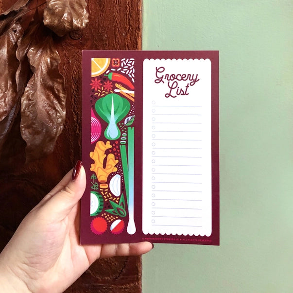 Asian Foods Grocery Pad