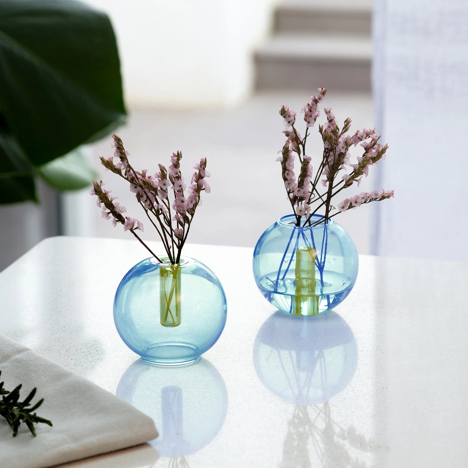 Glass Bubble Vase