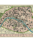Map of Paris Puzzle