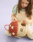 Rattan Mushroom Basket