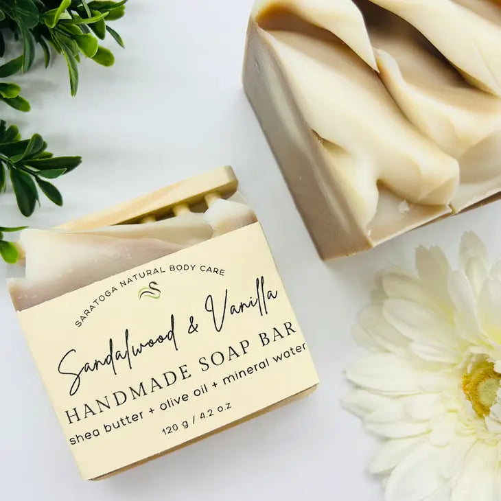 Sandalwood Vanilla Handmade Bar Soap