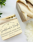 Sandalwood Vanilla Handmade Bar Soap