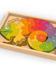 Counting Chameleon Puzzle