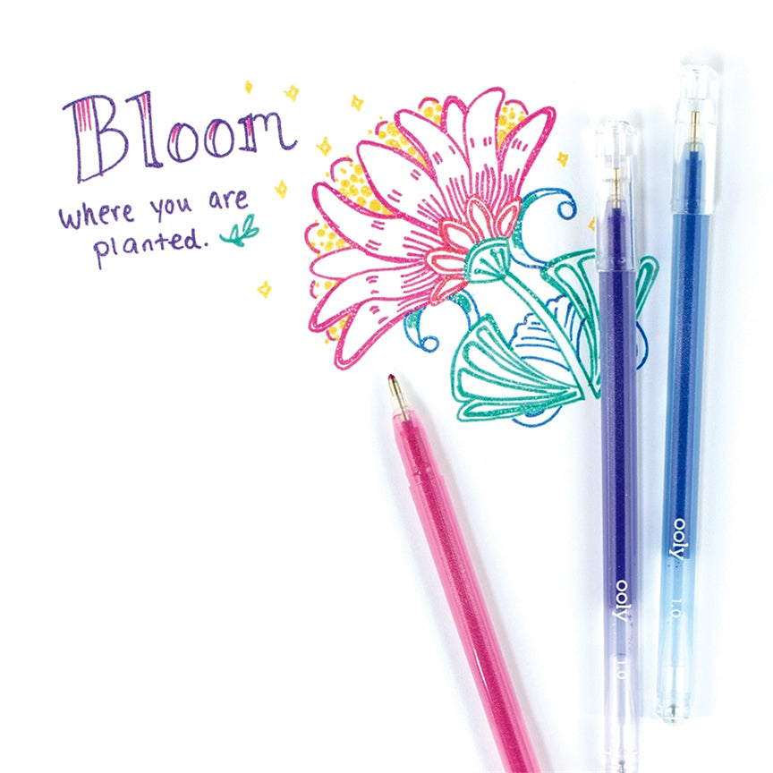 Radiant Writers Glitter Gel Pens