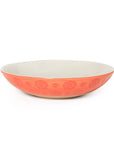 Nadiya Red Flower Shallow Bowl