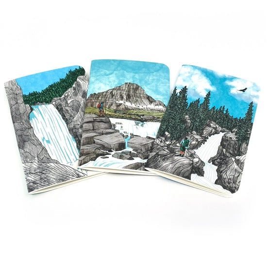 Wonderful Waterfalls Pocket Notebooks